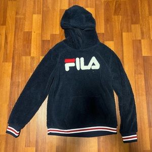 Small Fleece Fila pullover hoodie